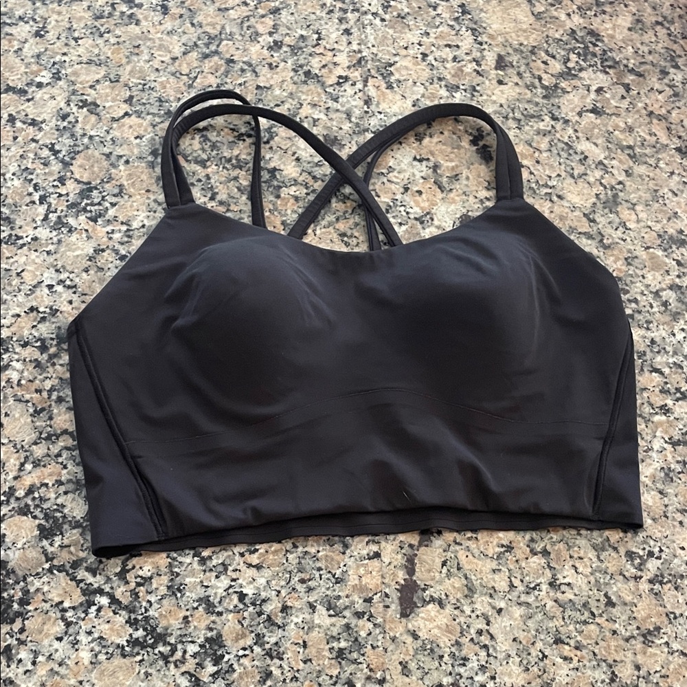Black Women's lululemon sports  Bra